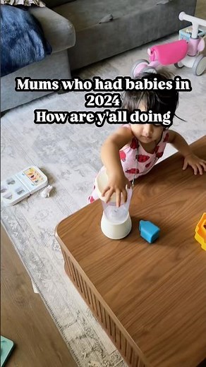 Mums who had babies in 2024… how are y’all doing? 😅❤️#momlife #toddlerlife