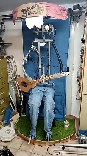 Homemade Beach Bear Animatronic Update