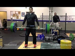 Clean Combo: Deadlift, Clean, Front Squat