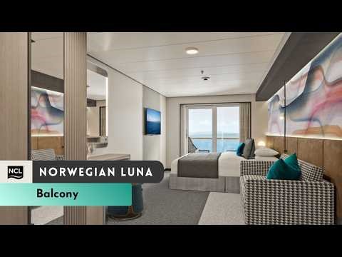 Norwegian Luna | Balcony Stateroom Tour & Review | 4K | 2026