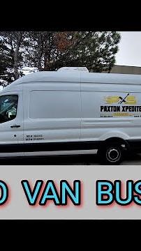 Loading a CARGO VAN with 10 feet or longer FREIGHT.