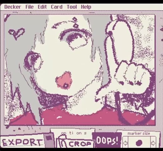 chip 🦴 on Instagram: "wiggly paint ! #wigglypaint #sceneart #emoart #2000saesthetics"