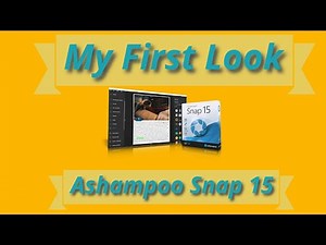 Install and First Look at Ashampoo Snap 15