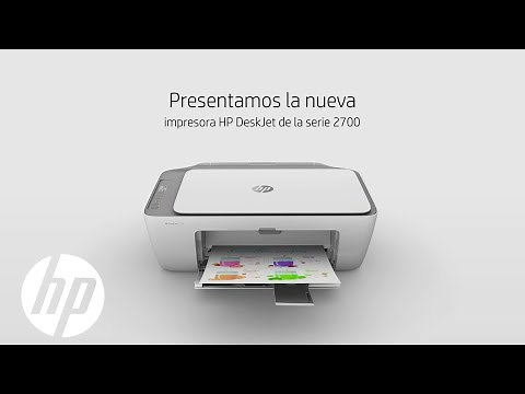 Nueva impresora HP DeskJet serie 2700