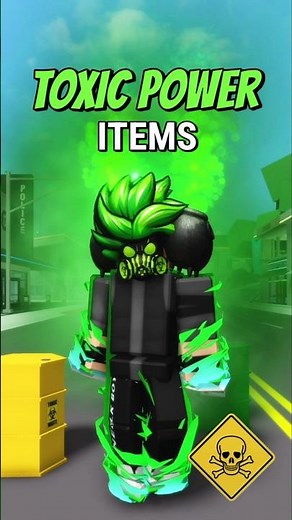 10 ID ITEMS POWER RACUN HIJAU☣️ Di Brookhaven #roblox #brookhaven