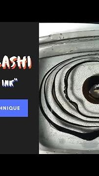 Suminagashi Printing using Dish Soap