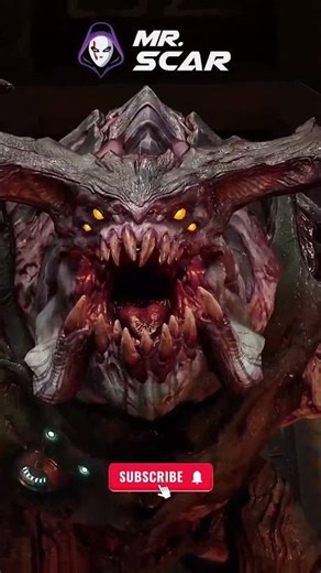 Meeting the cyberdemon #doom #doomslayer #RipAndTear