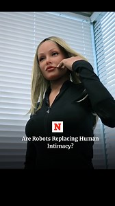 198K views · 1K reactions | From AI girlfriends to robotic companions designed for sex and emotional support, we're entering an era where human connection is being outsourced to machines. Will these technologies help us cope with loneliness—or deepen it? | Newsweek | Facebook