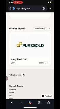 Paano magredeem sa Puregold Microsoft Bing Rewards #microsoftrewards #microsoftbing #tutorial