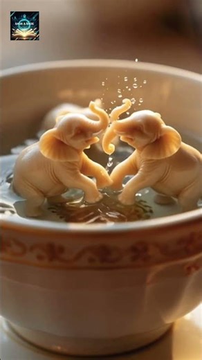 Elephant playing in group | Adorable AI-Generated | Too Cute to Handle!