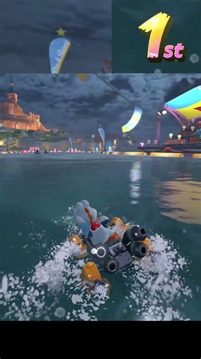 Dodging a blue shell that's not for me