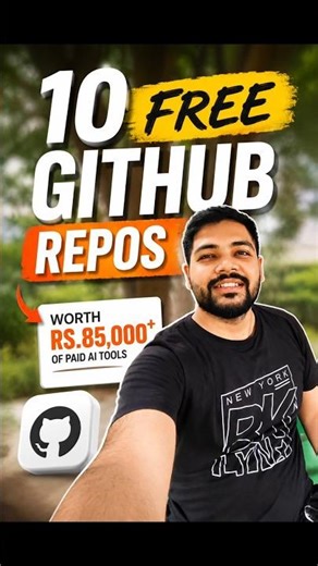 Best Free GitHub Repositories for Developers in 2026 ​#Shorts #GitHub #AITools