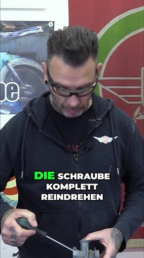Perfektes Leerlaufgemisch für Motorräder einstellen