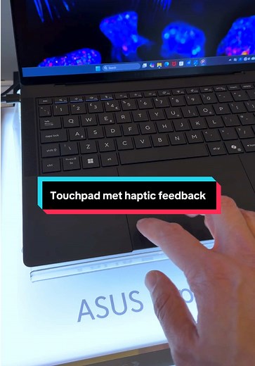 Touchpad met haptic feedback: De toekomst van laptops