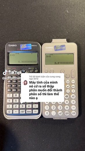 Hướng Dẫn Chuyển Số Thập Phân Sang Phân Số Trên Casio