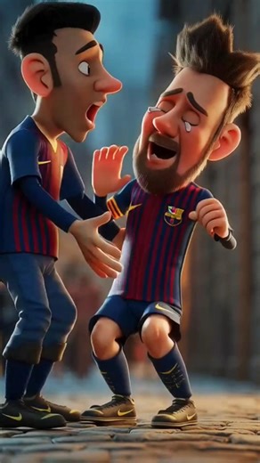 Funny Football Cartoon 😂 Best Friends Fight Over Ball ⚽ | Animated Short #shorts #cartoon #funny