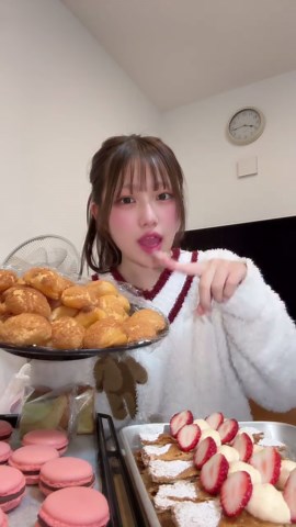 バレンタインお菓子作り 希空 1日