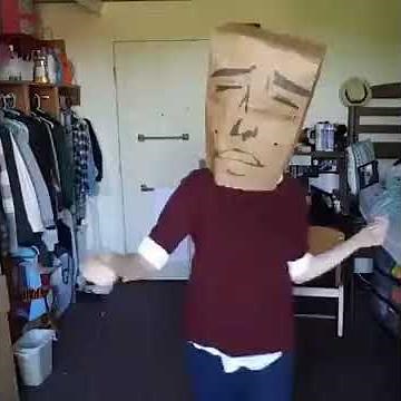 Paper Bag Over head dance meme