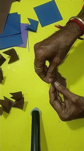 paper cut spring flower