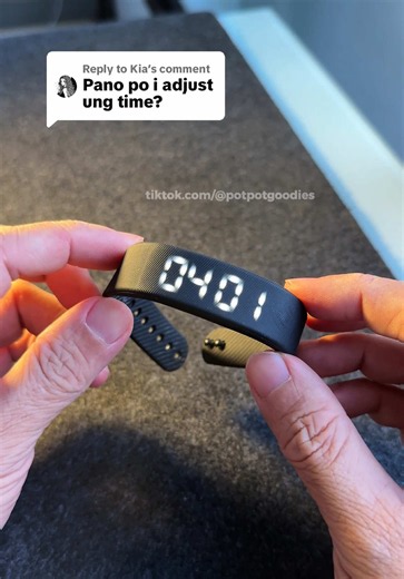 Set Time and Date on SKMEI Sports Bracelet Watch