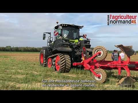 En démonstration : Le tracteur Claas Axion 900 Terra Trac