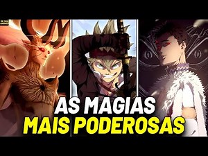 🔥UPDATED! THE 10 MOST POWERFUL SPELLS IN BLACK CLOVER, RANKED AND EXPLAINED