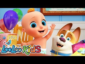 Happy Birthday Song | Celebrate Party With LooLoo Kids