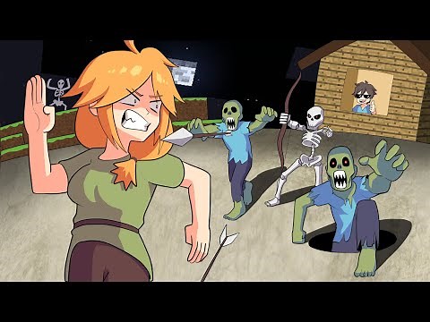 Minecraft: First Day | Minecraft Anime