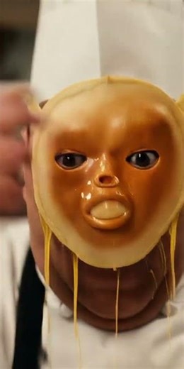 PANCAKE FROM HELL 🥞👿 | Chef Attacked by Screaming Breakfast Monster #horrorshorts