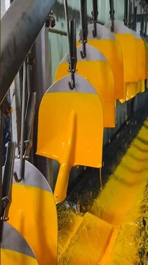 Industrial Metal Blade Dip-Coating Process – Smooth and Satisfying Factory Workflow