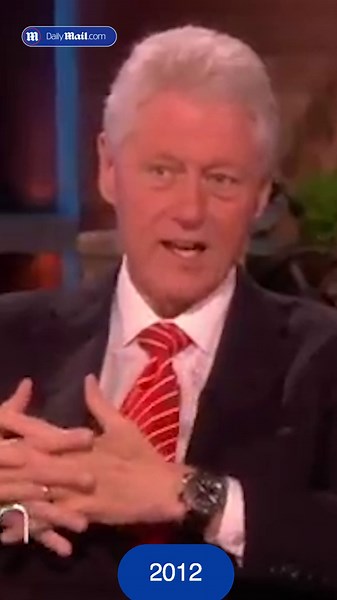 Take a look at Bill Clinton health over the years