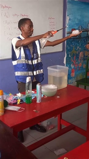 methane bubble demonstration #experiment #science
