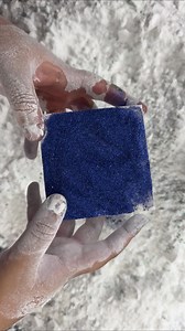 Blue glitters💕 #asmr #oddlysatisfying #satisfying | chalkitasmr