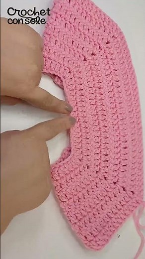 Crochet V-shaped yoke – Easy and adaptable