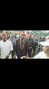 Ifeanyi Ubah's Burial Obi Cubana and E-money came to Nnewi for the funeral. #ObiCubana #Emoney #reels | Nnewi City