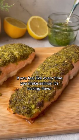 Flavorful & Easy Pesto Crusted Salmon Recipe | Perfect Weeknight Dinner!