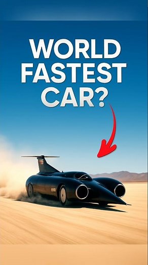 The Fastest Car in History Thrust SSC Explained #car #fastest