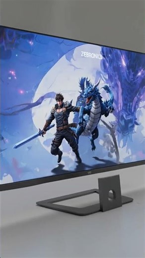 Zebronics 21.5” Full HD Monitor 🔥 100Hz Smooth Display | Best Budget Monitor 2026