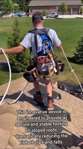 Revolutionary Roofing Safety Device: The Slope Spotter