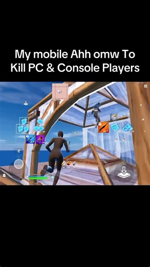 Me Omw To Kill Console & PC Players #fortnite #mobile #pc #console #fyp #rage #brainrot #gaming #alg