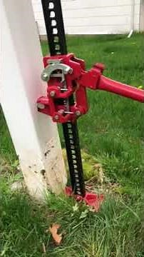 How To Remove a Vinyl Fence Post