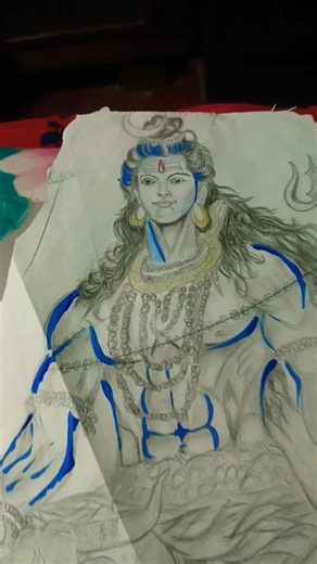 🔱🥰mahadev ji drawing🚩🔱with#shots#video #drawing #viral . ‪@OmmMali-j1m‬