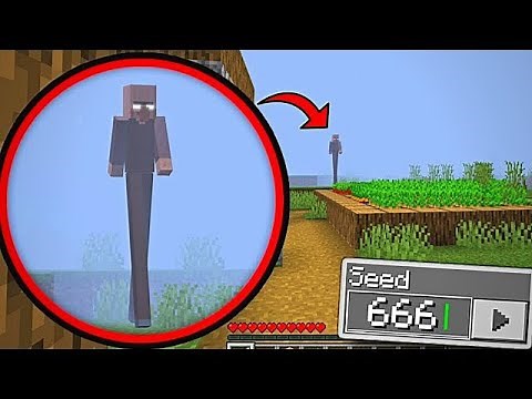 MINECRAFT MOST SCARY ( SEEDS ) 666 😰 | MINECRAFT HORROR |