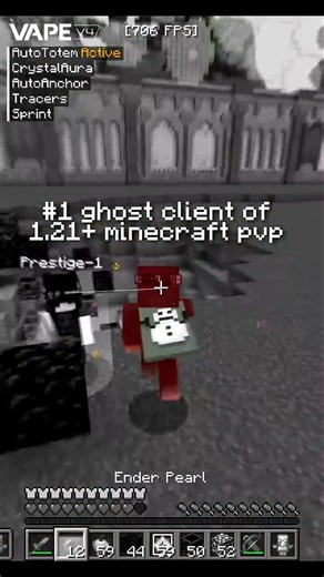 vape client mogging ai slop hack clients 😈😈 (part 2) #shorts #minecraft #donutsmp #cpvp #mctiers