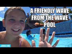 Enjoying the Endless Surf Wave Pool | Adventure Island, Tampa Bay