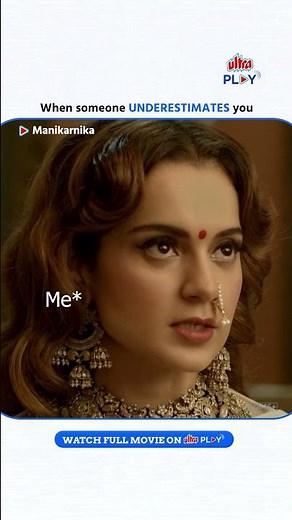 Never Underestimate a Queen 👑 | Kangana Ranaut | Manikarnika | Ultra Play OTT | #harpalfilmy