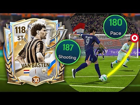 MARCO VAN BASTEN Review – Insanely Lethal Striker in FC Mobile 26! ⚡