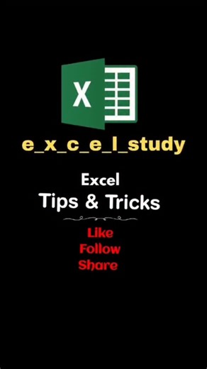 e_x_c_e_l_study on Instagram: "Work in Google spreadsheet Excel tips and tricks . . . . . . . . . #excel #msoffice #exceltricks #exceltips #windows"