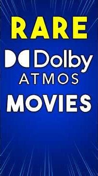 The MOST EXCLUSIVE Dolby Atmos Movies EVER #movie #film #bluray #dolbyatmos #audio #cinema