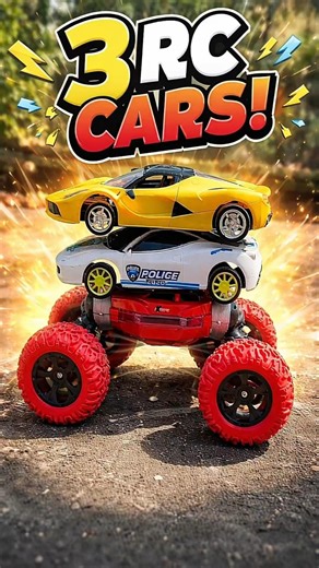 3ta Remote Control Car Race | 4×4 Monster Truck #shortsfeed